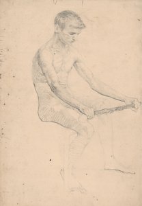 Man with a stick